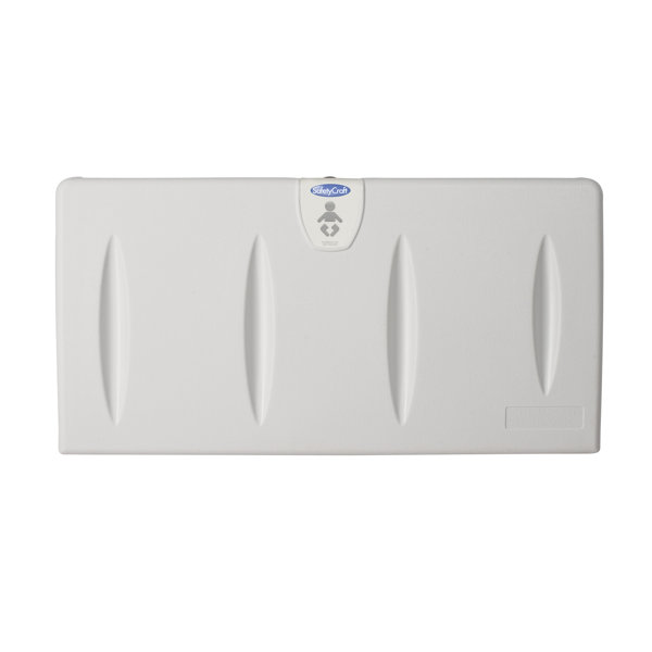 Foundations Safetycraft Wall Mounted Baby Changing Station Horizontal
